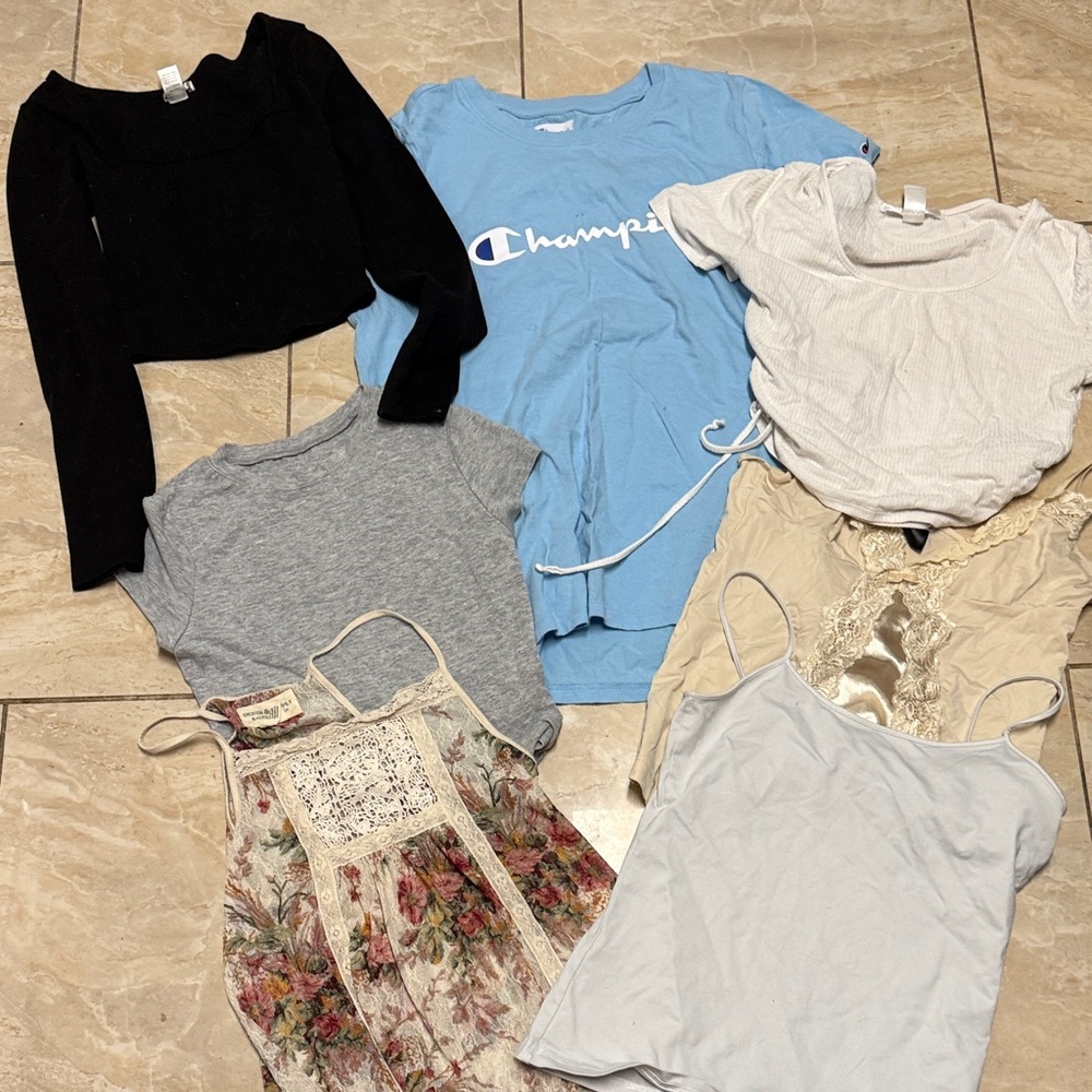 Mixed Women's Tops all together